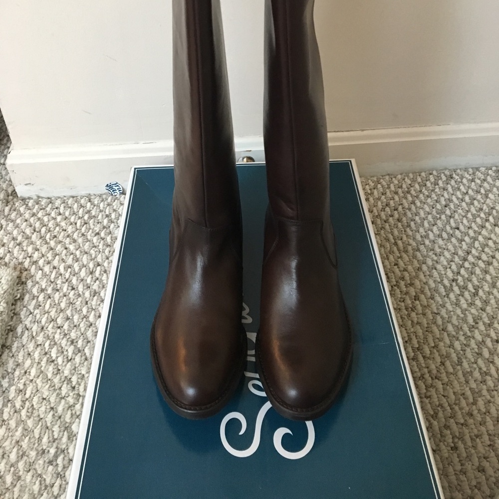 Seychelles Brown leather boots